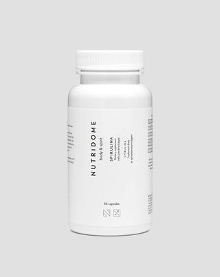 Spirulina-tangtabletter til udrensning af kroppen Nutridome 60 kapsler - 1