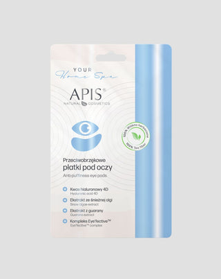 Apis anti-edematous eye pads eliminerer tegn på træthed og mørke rande under øjnene - 1