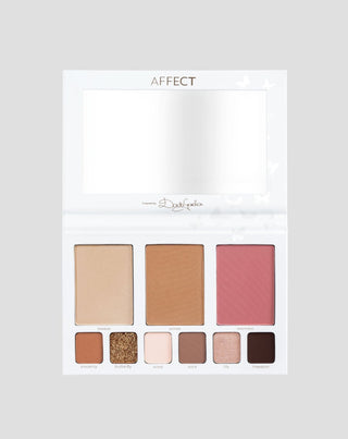 Butterfly Makeup-palet med blush og bronzer fra Affect Professional Cosmetics - 3