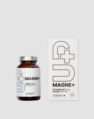 Up Magne + magnesiumtilskud med aktiv form af B6-vitamin UP Health Pharma 120 kapsler - 3