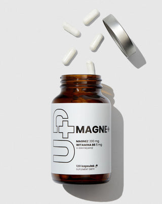 Up Magne + magnesiumtilskud med aktiv form af B6-vitamin UP Health Pharma 120 kapsler - 2