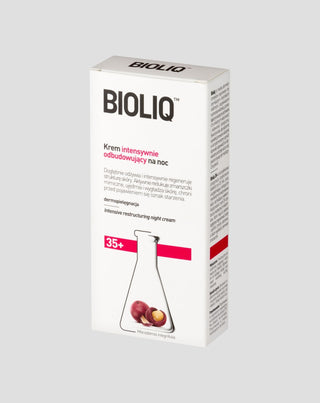 Anti-rynke intensiv genopbyggende natcreme 35+ Bioliq - 2