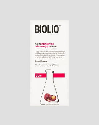 Anti-rynke intensiv genopbyggende natcreme 35+ Bioliq - 1