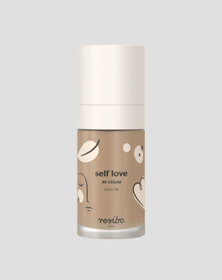 Naturlig og økologisk Self Love BB-creme til ansigtet i farven Sunny Beige 30 ml Resibo - 1