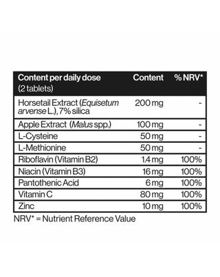 Næringstabletter til hår Hair nutrient tablets food suplement Scandinavian Biolabs_2 - 2