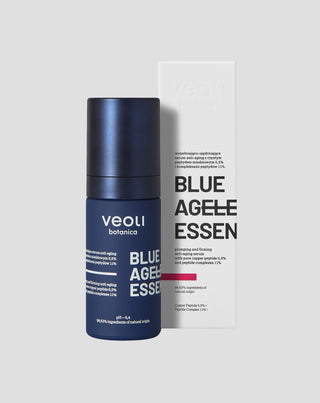 Blue ageless essence anti-aging serum med kobberpeptid og peptidkomplekser Veoli Botanica - 4