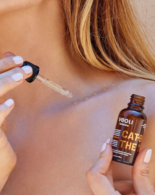 Klare bronzedråber til ansigt og décolleté Fang solen Veoli Botanica - 2