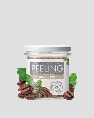 E-Fiore naturlig sukkerskrubbe med sheasmør og kaffe for at reducere appelsinskal - 1