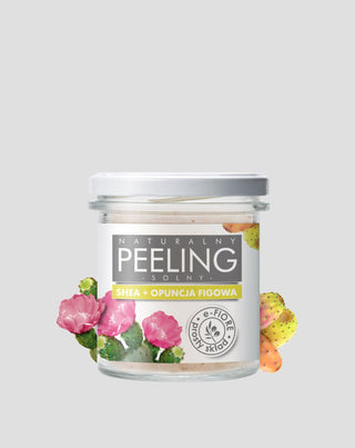 Naturlig saltscrub med figenkaktus-sheasmør og stærkt opstrammende E-vitamin E-Fiore - 1