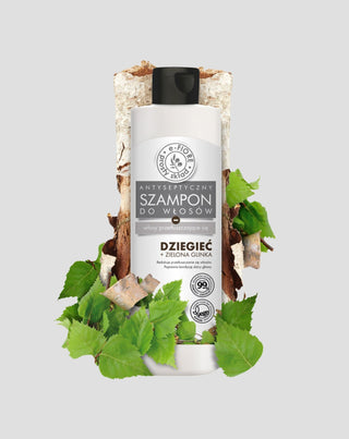 Dean shampoo med grønt ler til fedtet hår E-Fiore - 1
