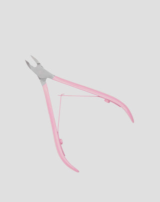 Professionel 5 mm neglebåndsklipper med lyserødt satinhåndtag You Beauty - 3