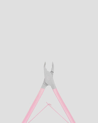 Professionel 3 mm neglebåndstang med satinrosa håndtag You Beauty - 2