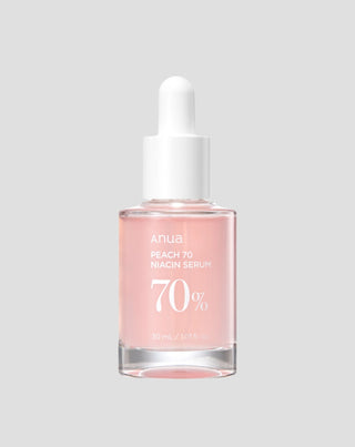 Lysnende og udglattende serum med fersken og niacinamid Peach 70% Niacinamide Serum ANUA - 1