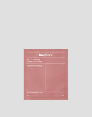 Dybt fugtgivende og opstrammende sheet-maske Bio Collagen-Real Deep Mask Biodance - 1