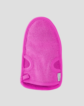 Genanvendelig Skin Smoothing Pink Glov cellulite-reducerende kropsvask og skrubbehandske - 1