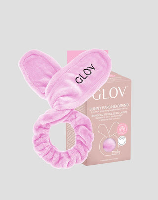 Bunny Ears Pink Glov hårbånd til nem pleje - 3