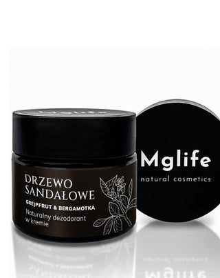 Naturlig deodorantcreme Sandeltræ, grapefrugt og bergamot Mglife - 4