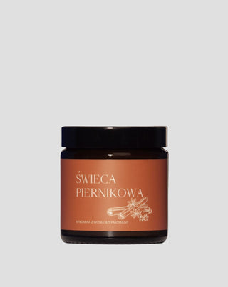 Gingerbread rapsvokslys med olier og 100% bomuldsvæge Mglife - 1