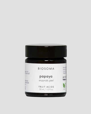 Enzymatisk peeling - Papaya-maske til alle hudtyper RAW Biosoma line - 1