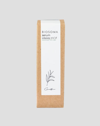 ACE-vitamin-ansigtsserum, der udjævner hudtonen, giver næring og udglatter Biosoma - 4