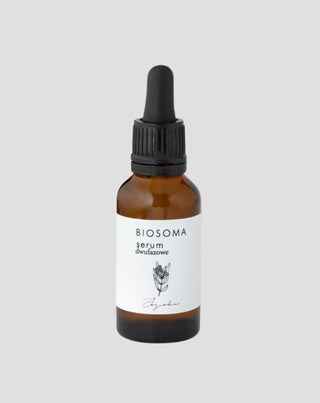 Anti-aging bifasisk ansigtsserum med hyaluronsyre og naturlige olier Biosoma - 1