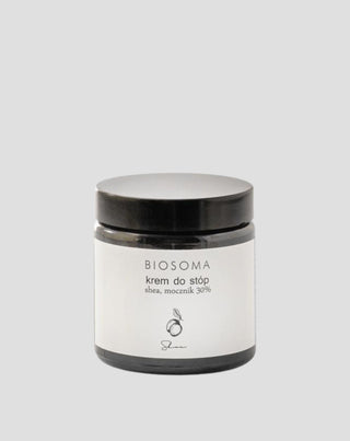 Fodcreme med 30 % urea og mælkesyre til tørre og sprukne hæle Biosoma - 1