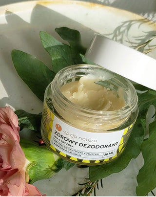 Naturlig deodorant i creme - sund deodorant hør & Patchouli Opcja Natura_2 - 3
