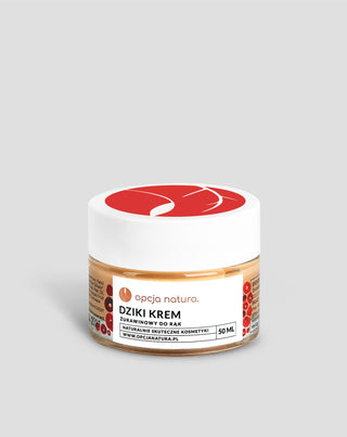 Håndcreme med vilde tranebær til tør og beskadiget hud med urea 5% Natura Option - 1