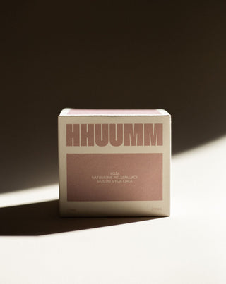 Naturligt plejende kropsvask med rosenduft HHUUMM - 3