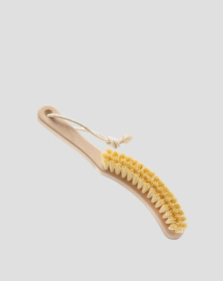 Halvcirkelformet børste til tør kropsmassage nr. 18 med tampicofiber HHUUMM - 1