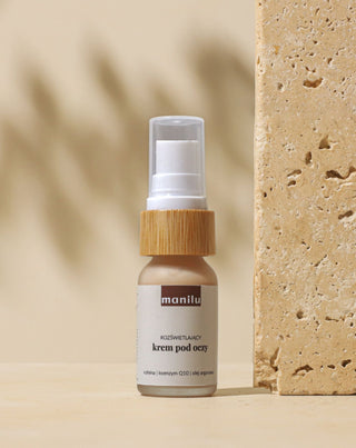 Lysende dag- og natcreme til øjnene med koffein og coenzym Q10 Manilu - 4