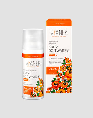 Vianek Intensive Nourishing Night Cream med humleekstrakt - 2