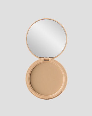 Oplysende, dækkende, presset ansigtspudder farve 1C varm beige Illuminating Paese - 1