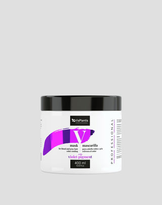 Farveafkølende maske til blondt og gråt hår Professional Vis Plantis - 1