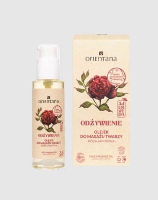 Orientana Regenerating Face Oil med japansk rose - 2