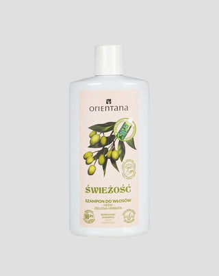 Orientana Ayurvedic Anti-skæl hårshampoo med honning og grøn te - 1