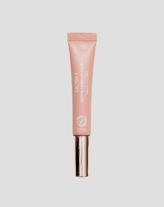 Fugtgivende og plejende læbepomade med spf 15 farve 002 Nougat Soft'n Tinted Gosh - 1