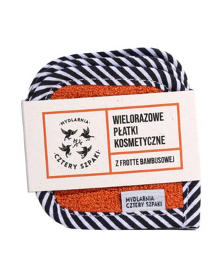 Genanvendelige kosmetikpuder af bambusfrotté, økonomiske og økologiske Mydlarnia Cztery Szpaki - 1