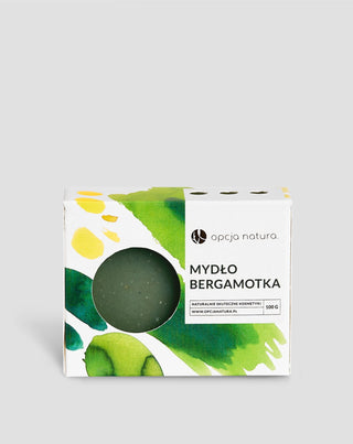 Naturligt rensende Bergamot-sæbe med vegetabilske olier Natura Option - 1