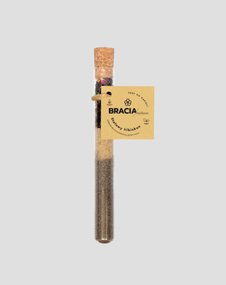 Beroligende bade-shoot med magnesium-kaliumsalt Stål Hibiscus Bracia Mydlarze - 1
