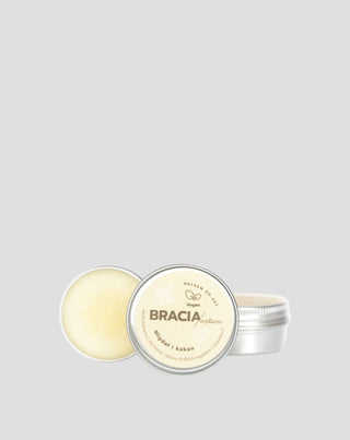 Fugtgivende læbepomade mandel og kakao med vitamin E og hørfrøolie Bracia Mydlarze_2 - 2