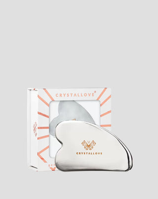 Ansigtsmassageplade gua sha i rustfrit stål Cryo Ice Gua Sha Crystallove - 1