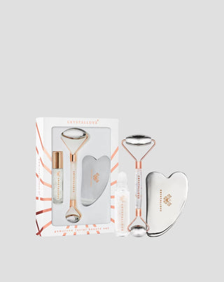 Ansigtsmassagesæt i rustfrit stål - kryoterapi Cryo Ice Beauty-sæt Crystallove - 1