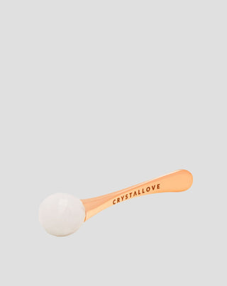 3D øjenmassageapparat med bjergkrystal og Crystallove_3 cremeapplikator - 3
