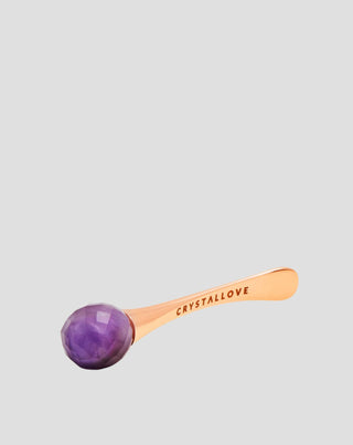 3D øjenmassageapparat med ametyst og cremeapplikator Crystallove_3 - 3