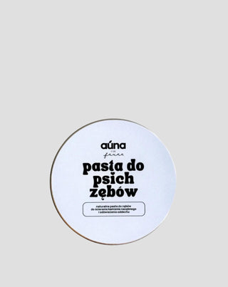 Kokos-banan-tandpasta til hunde neutraliserer lugt og fjerner tandsten Auna For Fauna 60 ml - 1