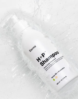 Hamp Shampoo med probiotika, der bekæmper kløe og skældannelse i hovedbunden H+P Dermz_2 - 2