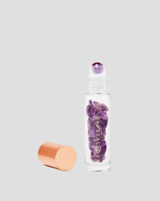 Flaske med krystaller til olie – ametyst Crystallove - 1