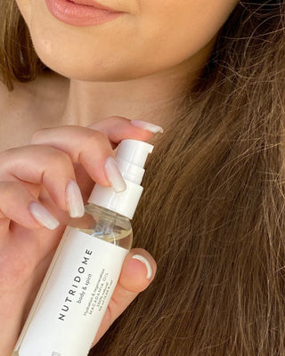 Macadamiaolie 100 % naturlig genopretter hårets glans Nutridome - 3