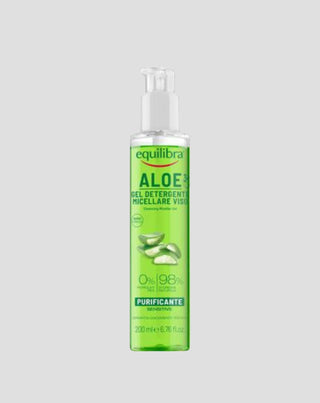 Aloe vera micellar gel med hyaluronsyre til følsom hud Equilibra - 1